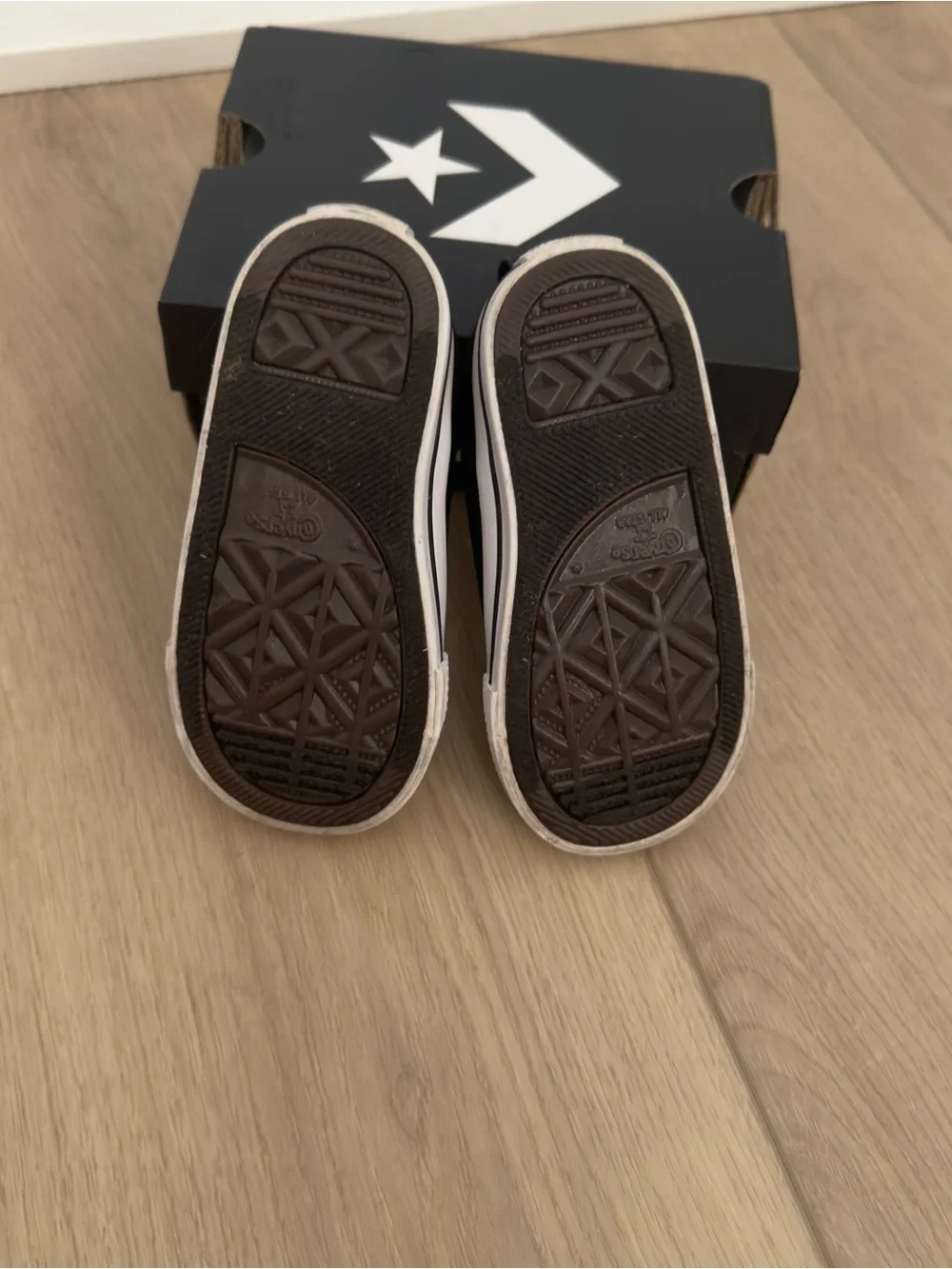 Converse Kids Black and White Low-Top Sneakers